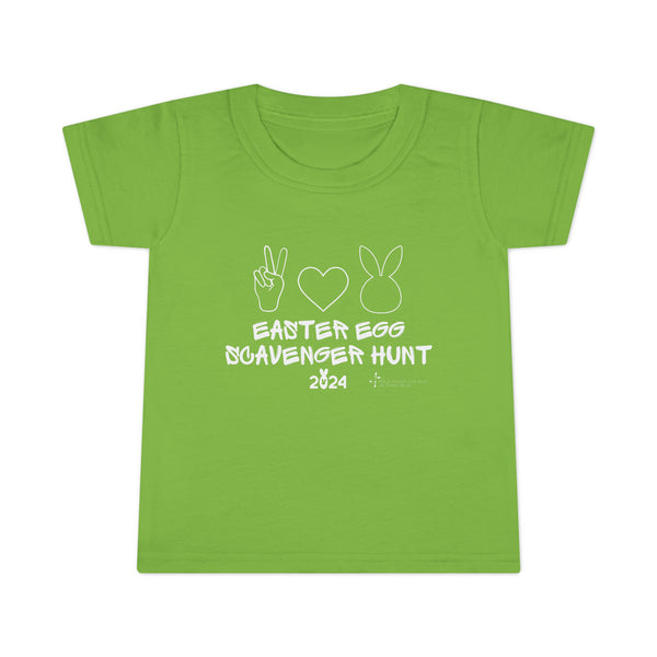 bunny light green Toddler T-shirt