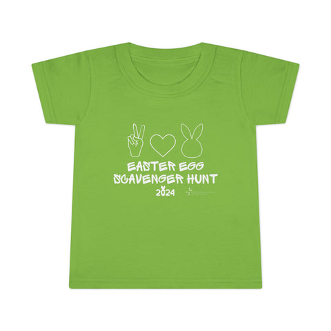 bunny light green Toddler T-shirt