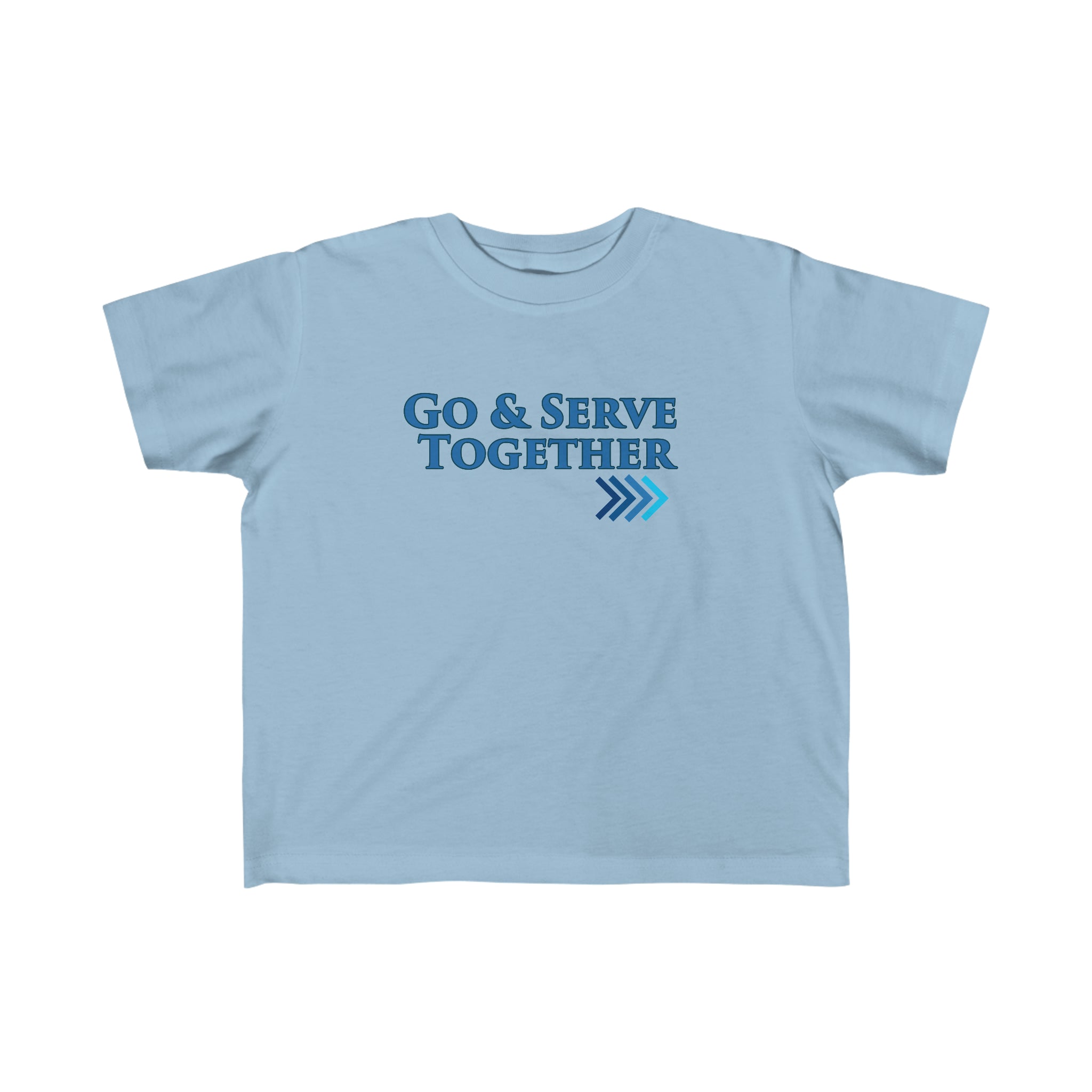 Toddler's Go & Serve Together Fine Jersey Tee