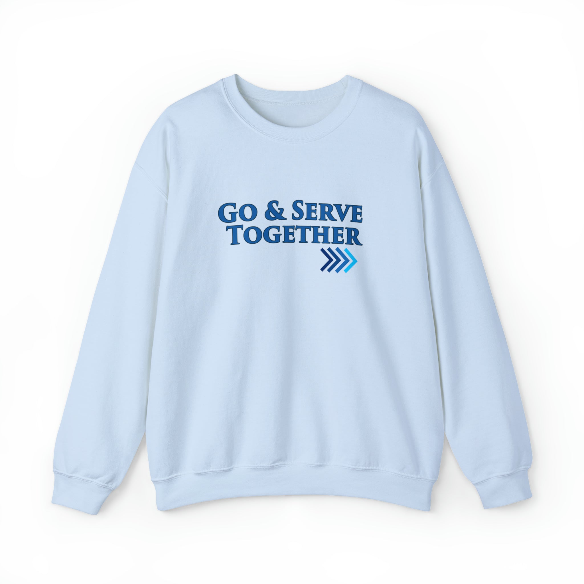 Go & Serve Together Unisex Heavy Blend™ Crewneck Sweatshirt