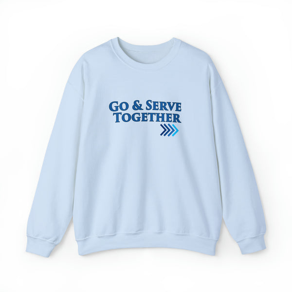 Go & Serve Together Unisex Heavy Blend™ Crewneck Sweatshirt