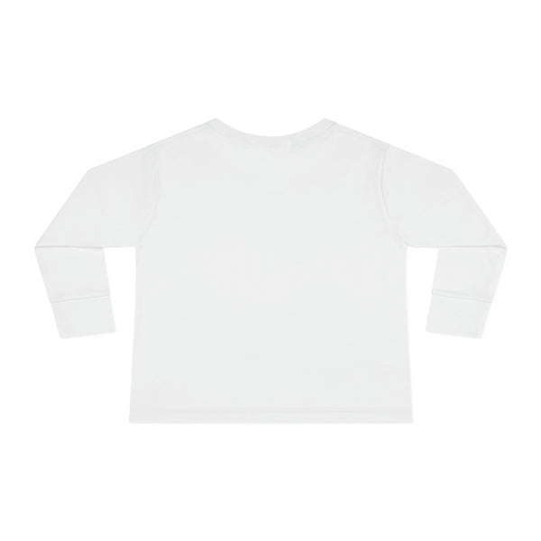 bunny white Toddler Long Sleeve Tee