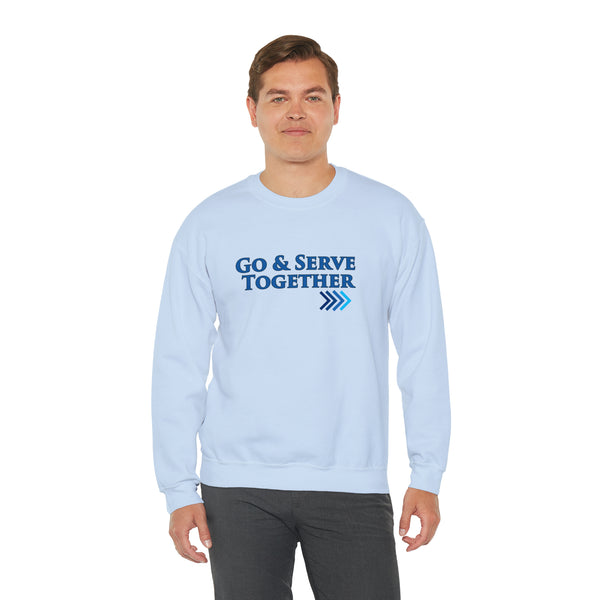 Go & Serve Together Unisex Heavy Blend™ Crewneck Sweatshirt