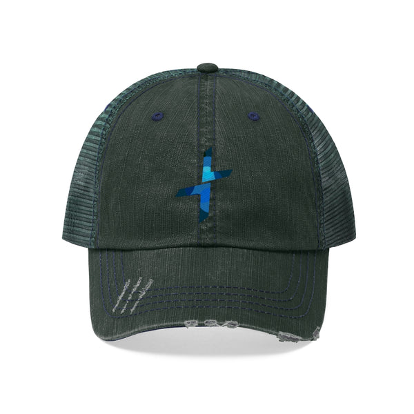Cross Logo Unisex Trucker Hat