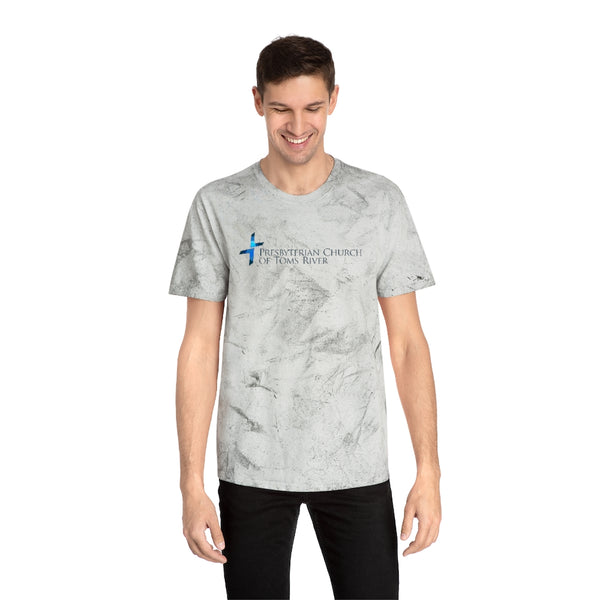 PCTR Cross Logo Unisex Color Blast T-Shirt