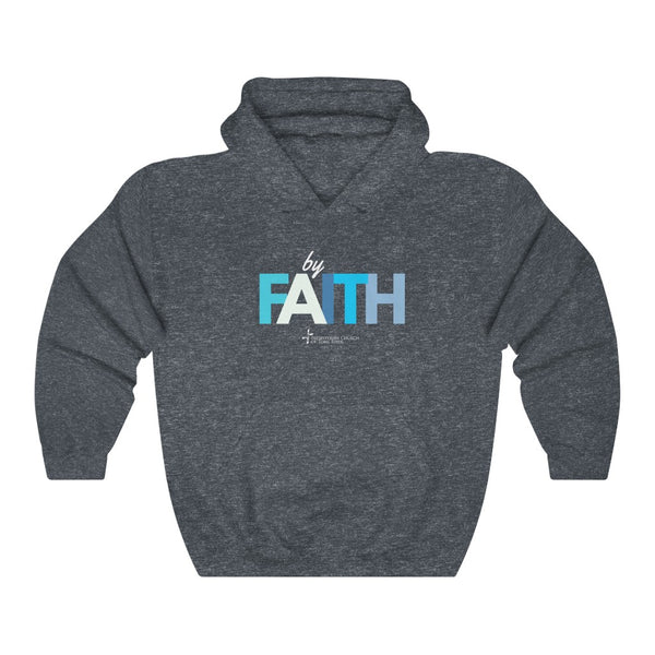 By Faith Unisex Heavy Blend™ Hooded Sweatshirt