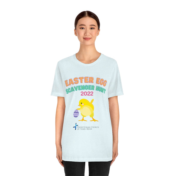 Easter Egg Hunt Unisex Jersey Short Sleeve Tee