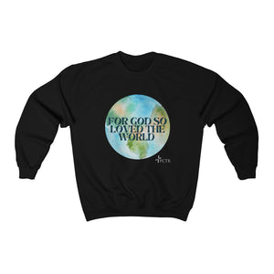 For God So Loved the World Unisex Heavy Blend™ Crewneck Sweatshirt