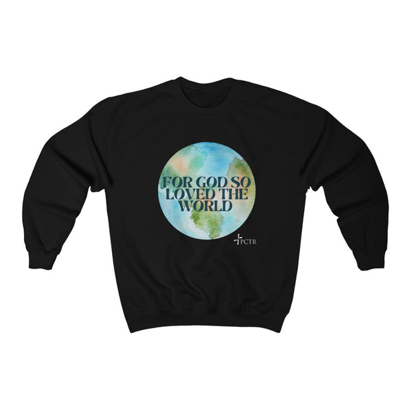 For God So Loved the World Unisex Heavy Blend™ Crewneck Sweatshirt