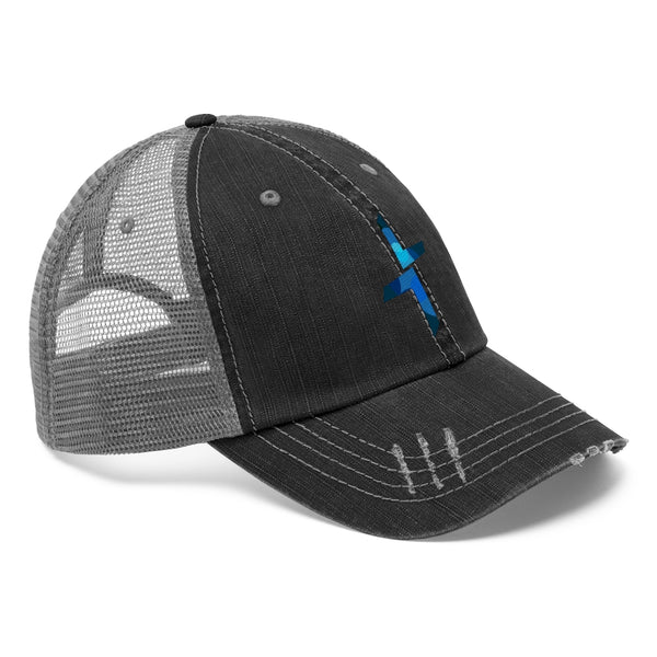 Cross Logo Unisex Trucker Hat