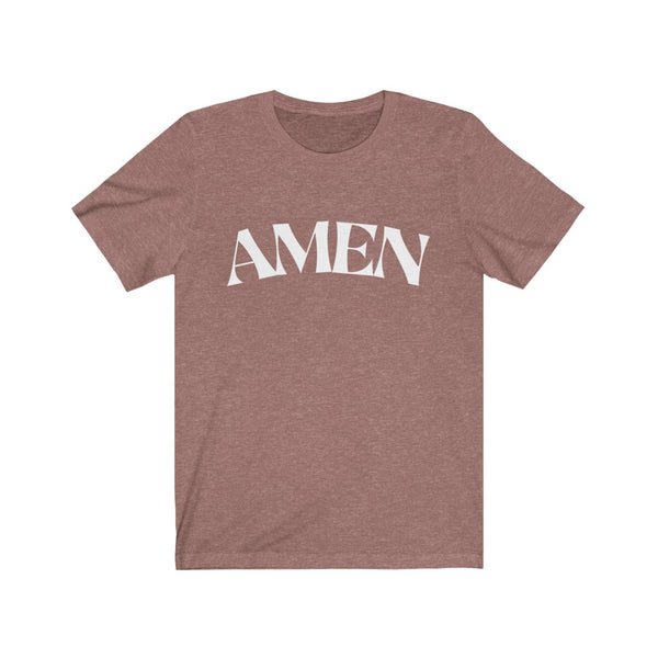 Amen Unisex Jersey Short Sleeve Tee