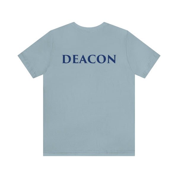 Deacon Shirt With Back Unisex Jersey Short Sleeve Tee