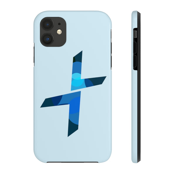 Blue Logo Cross Case Mate Tough Phone Cases