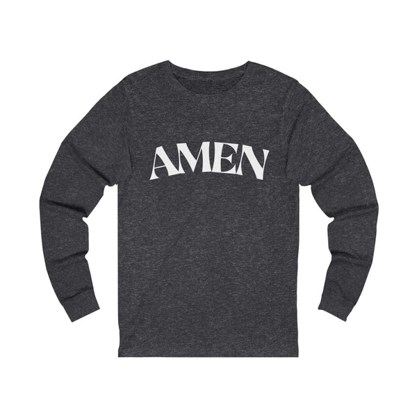 Amen Unisex Jersey Long Sleeve Tee