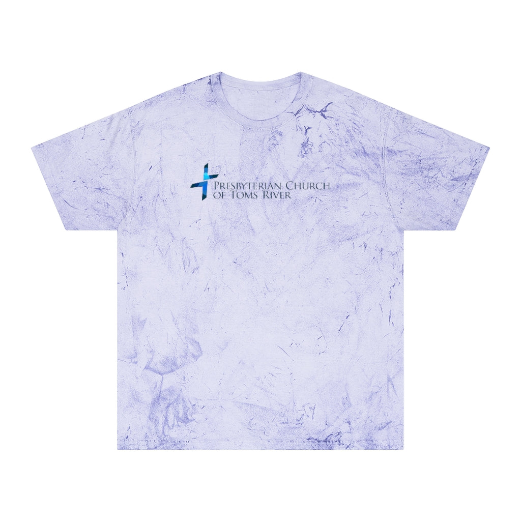 PCTR Cross Logo Unisex Color Blast T-Shirt