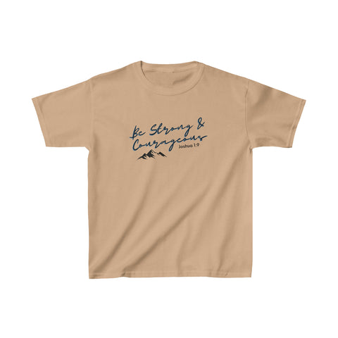 Be Strong & Courageous Kids Heavy Cotton™ Tee