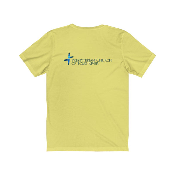 For God So Loved Unisex Jersey Short Sleeve Tee