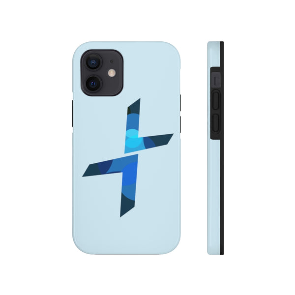 Blue Logo Cross Case Mate Tough Phone Cases