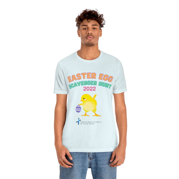 Easter Egg Hunt Unisex Jersey Short Sleeve Tee