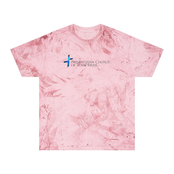 PCTR Cross Logo Unisex Color Blast T-Shirt