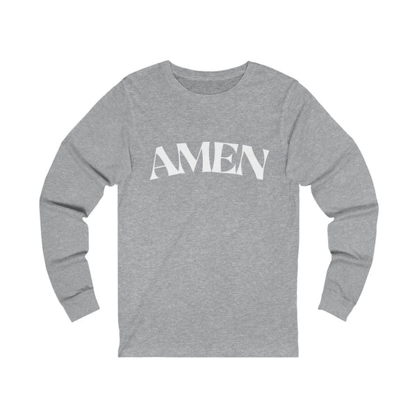 Amen Unisex Jersey Long Sleeve Tee