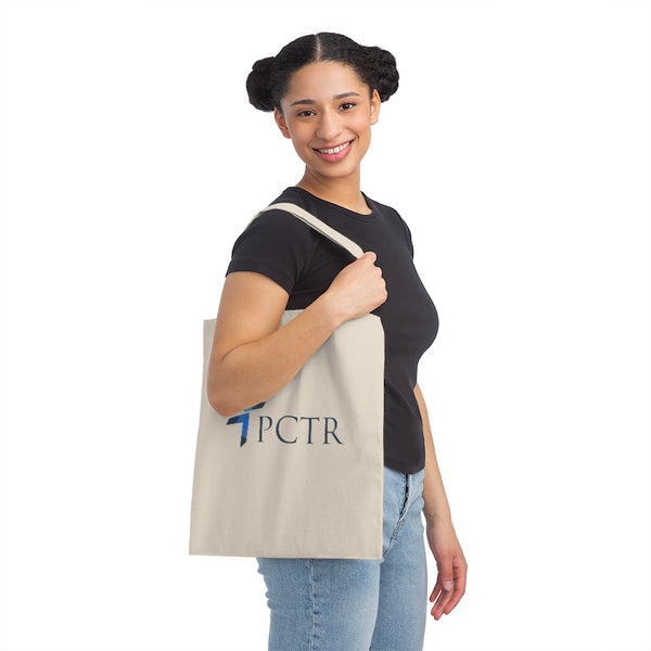PCTR Logo Canvas Tote Bag