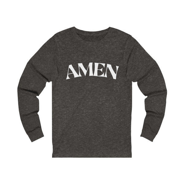 Amen Unisex Jersey Long Sleeve Tee