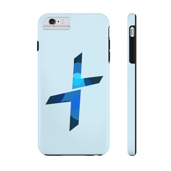 Blue Logo Cross Case Mate Tough Phone Cases