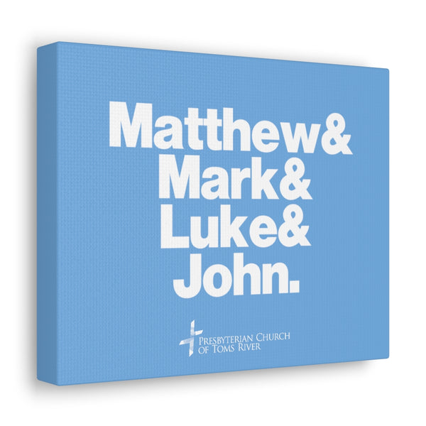 Gospel Names Canvas Gallery Wrap