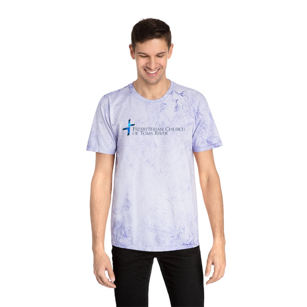 PCTR Cross Logo Unisex Color Blast T-Shirt