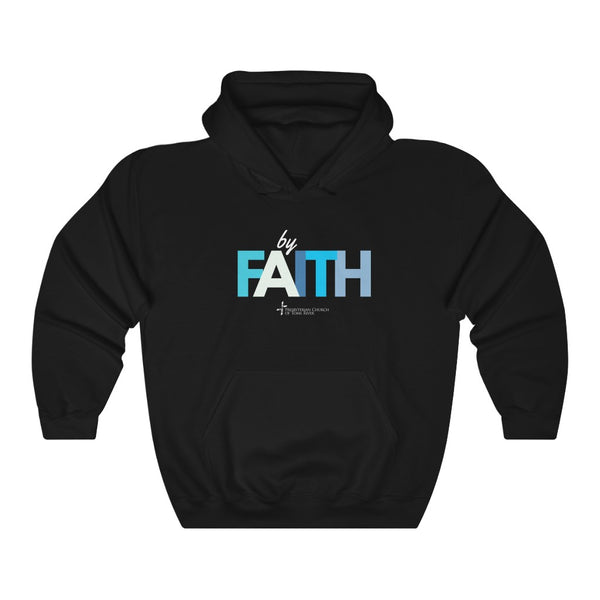 By Faith Unisex Heavy Blend™ Hooded Sweatshirt