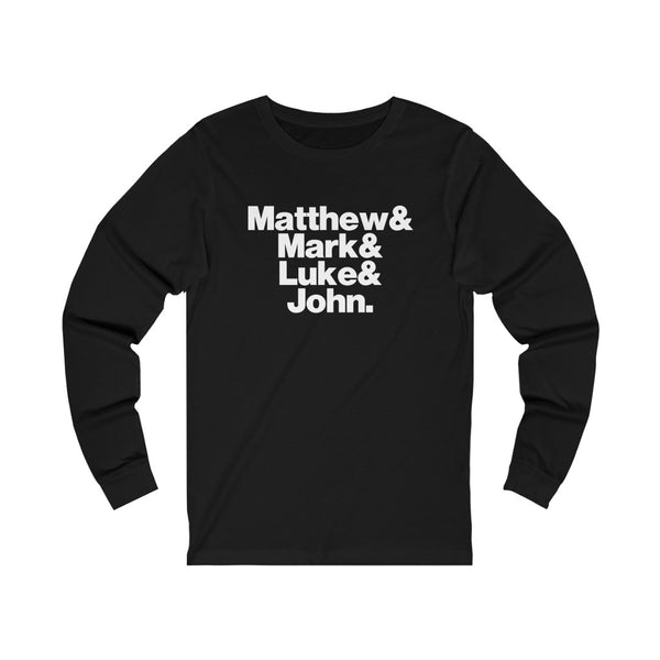 Gospel Names Unisex Jersey Long Sleeve Tee