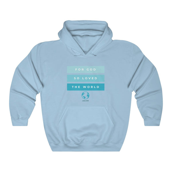 For God So Loved Unisex Heavy Blend™ Hooded Sweatshirt 2