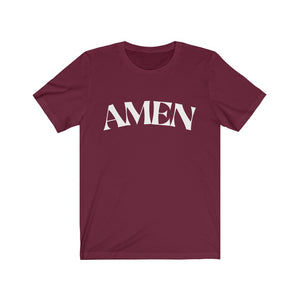 Amen Unisex Jersey Short Sleeve Tee