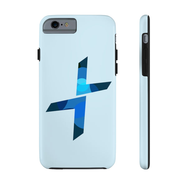 Blue Logo Cross Case Mate Tough Phone Cases