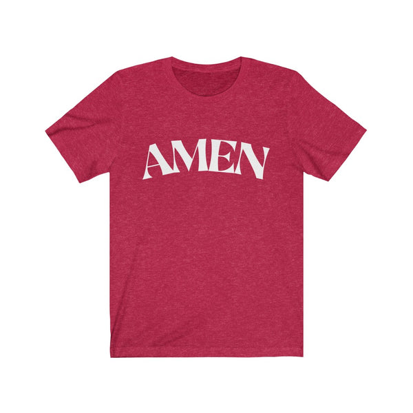 Amen Unisex Jersey Short Sleeve Tee